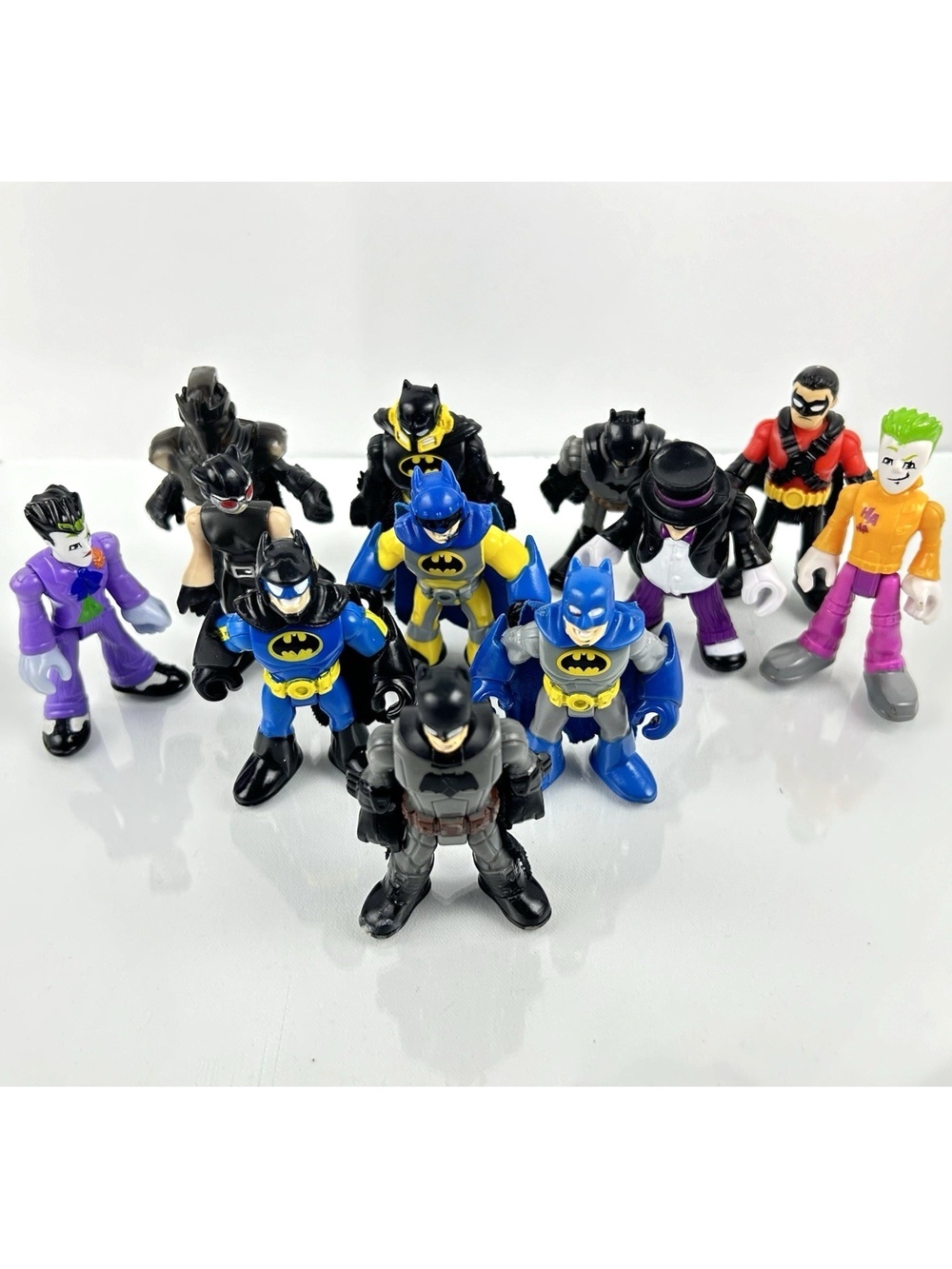 Imaginext DC Super Friends Batman Batmen Joker Penguin Catwoman